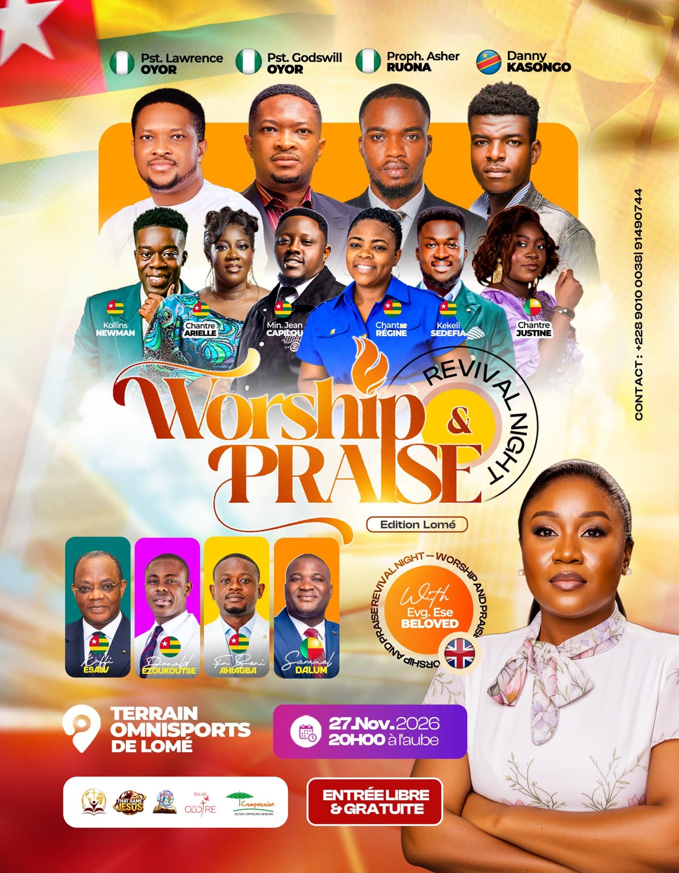 Worship & Praise, Revival Night, Lomé Edition